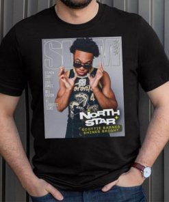 Slam Cover Toronto Raptors Scottie Barnes North Stars Tee Shirt