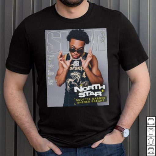 Slam Cover  Toronto Raptors Scottie Barnes North Stars Tee Shirt