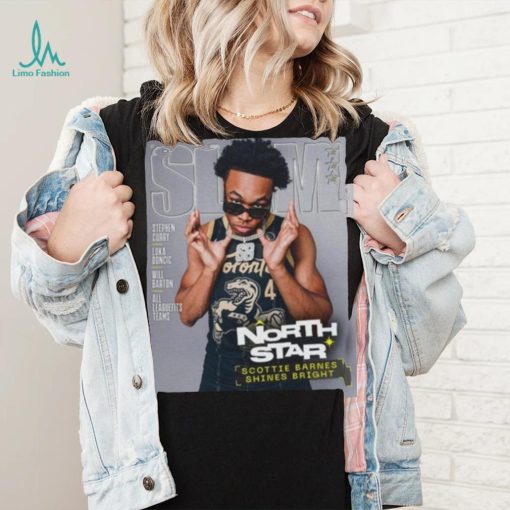 Slam Cover  Toronto Raptors Scottie Barnes North Stars Tee Shirt