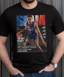 Slam Cover Victor Wembanyama NBA Tee Shirt