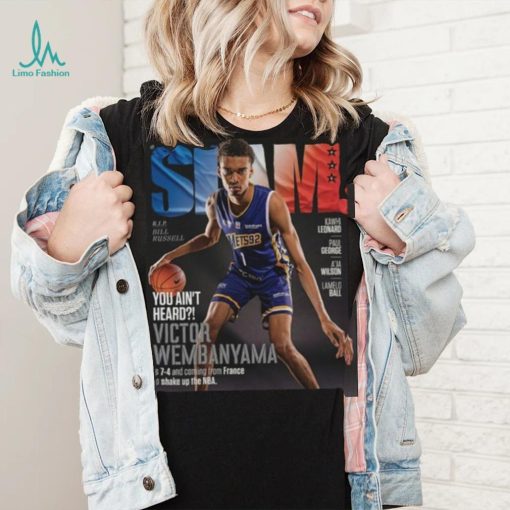 Slam Cover Victor Wembanyama NBA  Tee Shirt