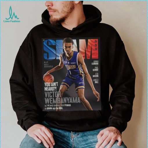 Slam Cover Victor Wembanyama NBA  Tee Shirt