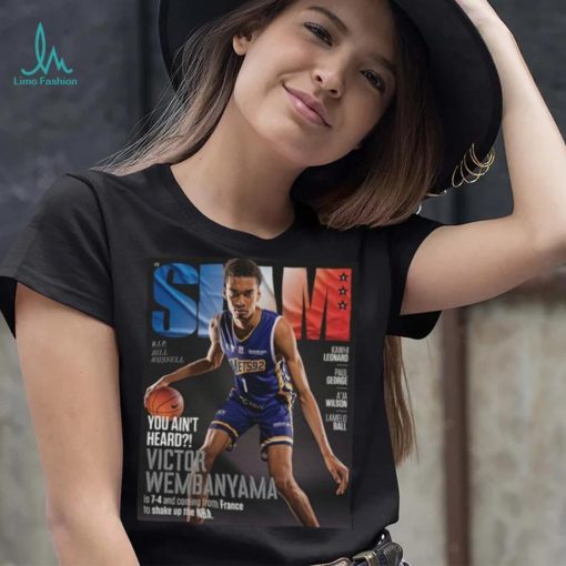 Slam Cover Victor Wembanyama NBA  Tee Shirt