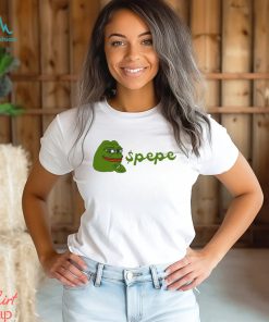 Smug Pepe the Frog smile thinking about Money meme shirt