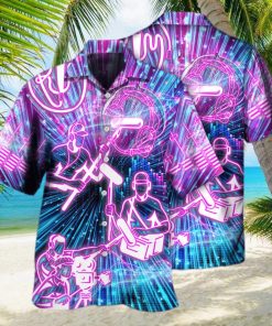 Sound Engineer Neon Style Hawaiian Shirt