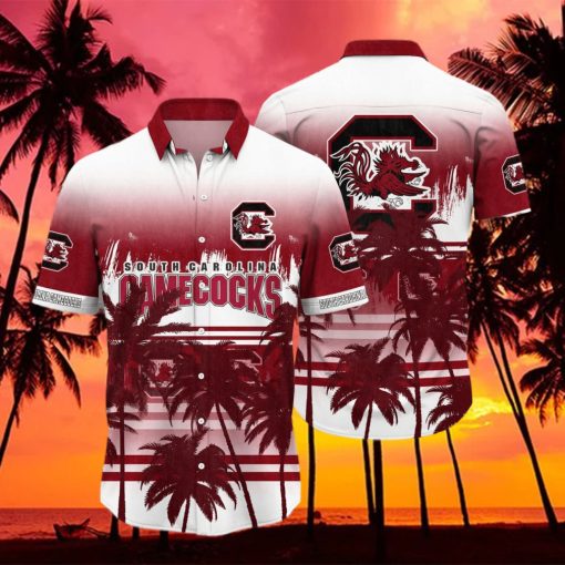 South Carolina Gamecocks Coconut Tropical Hawaiian Shirt