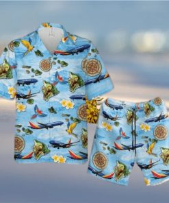 Southwest Airlines Boeing 737 800 Hawaiian Shirt