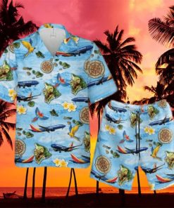 Southwest Airlines Boeing 737 800 Hawaiian Shirt