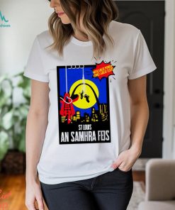 Spider Man with great power comes great cliens St Louis an Samhra Feis comic shirt