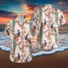 Grim Reaper Riding Motorcycles Flame Skull Hawaiian Aloha Shirts