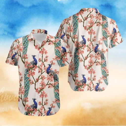 Splendid As Oriental Peacock Hawaiian Shirt