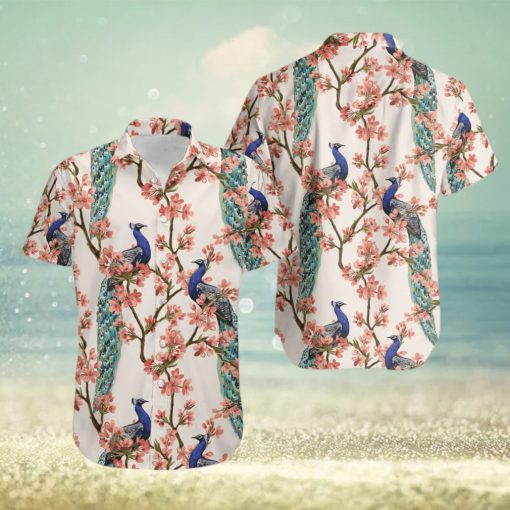 Splendid As Oriental Peacock Hawaiian Shirt