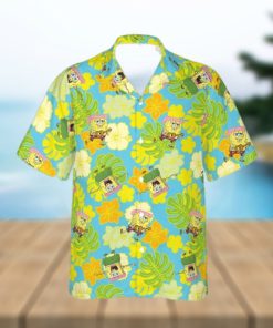 Spongebob Hawaiian Shirtan Shirt