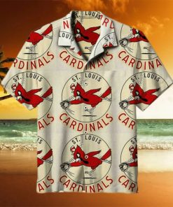 St Louis Cardinals Funny Hawaiian Shirt Baseball Gift For Beach Lovers