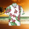 Summer Aloha Dachshund Funny Hawaiian Shirt Palm Leaves Pattern