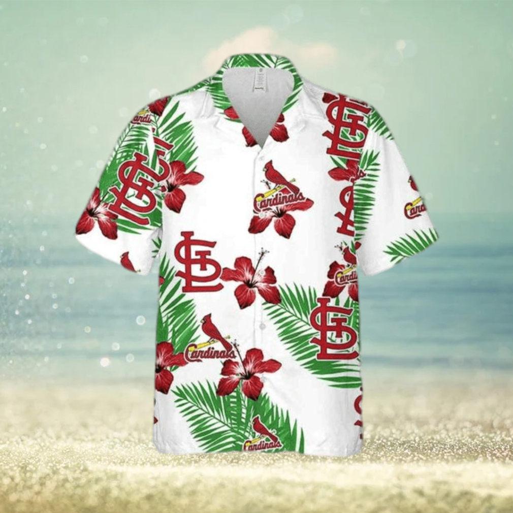 St. Louis Cardinals Retro Summer Pattern Hawaiian Shirt - Limotees