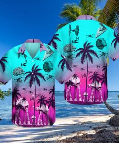 Star Wars Pink Neon Hawaiian Shirt