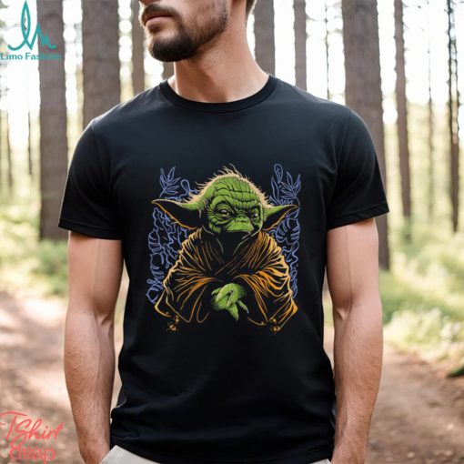 Star Wars Yoda size matters not art shirt