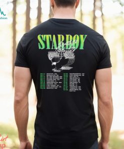 Starboy N America Tour Timeline Fan Gifts Classic T Shirt