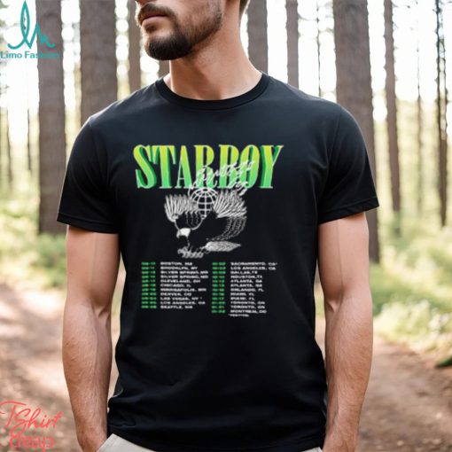 Starboy N America Tour Timeline Fan Gifts Classic T Shirt
