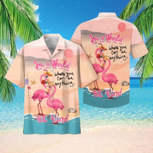 Stay Cool And Trendy With Flamingo Hawaiian Shirts