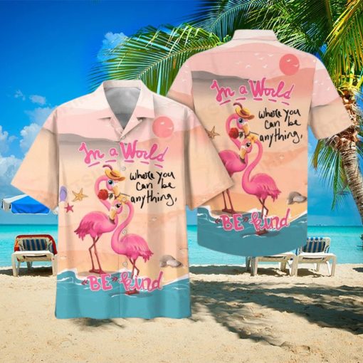 Stay Cool And Trendy With Flamingo Hawaiian Shirts