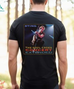 Sting The Soul Cages Tour shirt