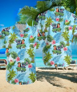 Stitch Coconut Hawaiian Shirt Summer Gift For Men And Women