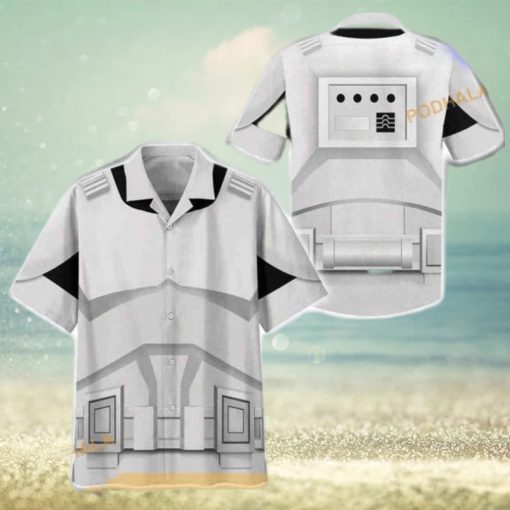 Stormtrooper Funny Hawaiian Shirts Gift For Star Wars Lovers