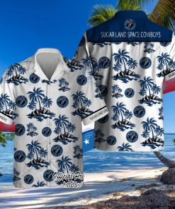 Sugar Land Space Cowboys Baseball Team Hawaiian Shirt