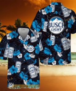 Summer Aloha Busch Light Beer Funny Hawaiian Shirt Beach Gift For Friend