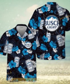 Summer Aloha Busch Light Beer Funny Hawaiian Shirt Beach Gift For Friend