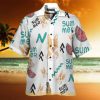 NCAA Michigan Wolverines Hawaiian Shirt Turtle Samoan Pattern