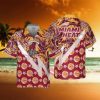 Vegas Golden Knights NHL Hawaiian Shirt Tropical Flower Pattern