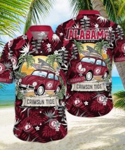 Summer Aloha NCAA Alabama Crimson Tide Hawaiian Shirt Gift For Football Fans