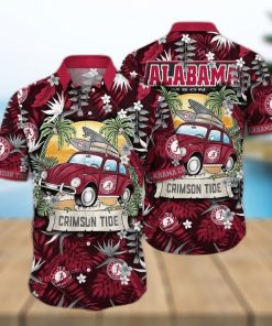 Summer Aloha NCAA Alabama Crimson Tide Hawaiian Shirt Gift For Football Fans