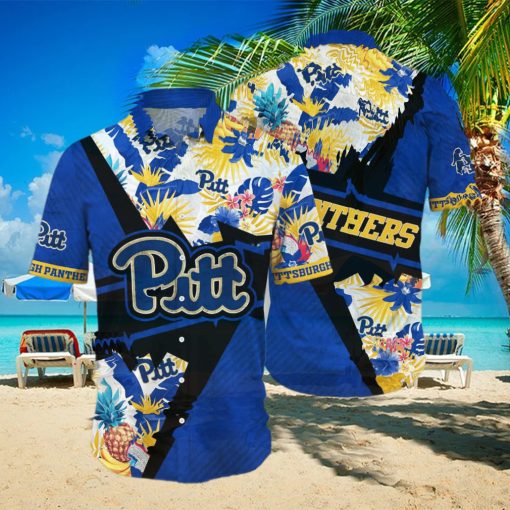 Summer Aloha NCAA Pitt Panthers Hawaiian Shirt Gift For Beach Vacation