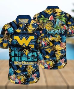 Summer Aloha NCAA Virginia Mountaineers Hawaiian Shirt Tropical Fruit Pattern Beach Lovers Gift hawaiian shirt