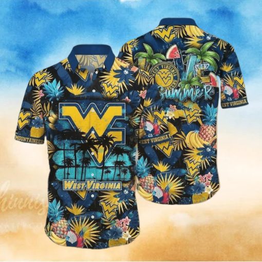 Summer Aloha NCAA Virginia Mountaineers Hawaiian Shirt