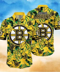 Summer Aloha NHL Boston Bruins Hawaiian Shirt Gift For Beach Vacation