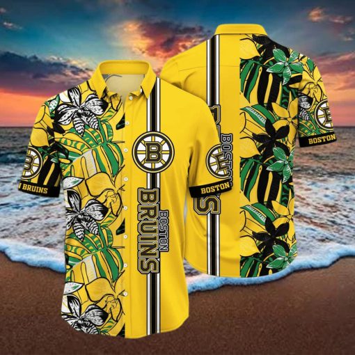 Summer Aloha NHL Boston Bruins Hawaiian Shirt