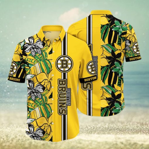 Summer Aloha NHL Boston Bruins Hawaiian Shirt