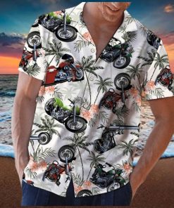 Summer Motorcycles Coconut Unisex Hawaiian Shirts