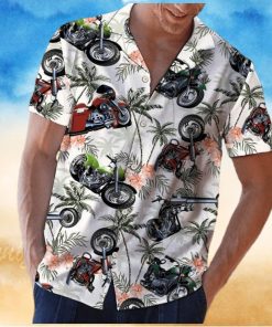 Summer Motorcycles Coconut Unisex Hawaiian Shirts