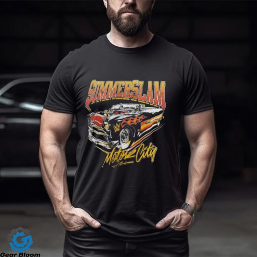 SummerSlam 2023 Hot Rod Motor City T Shirt