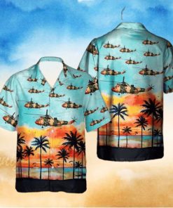 Sunset Beach Belgian Air Force Mk48 Aloha Hawaiian Shirts