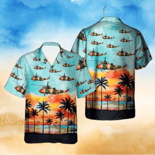 Sunset Beach Belgian Air Force Mk48 Aloha Hawaiian Shirts