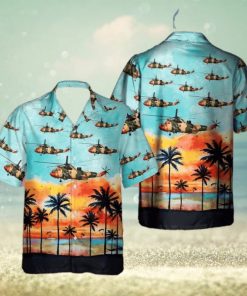 Sunset Beach Belgian Air Force Mk48 Aloha Hawaiian Shirts