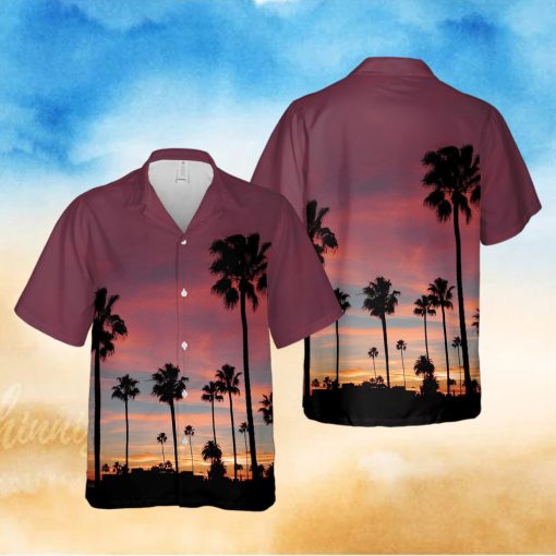 Sunset Venice Beach Unisex Hawaiian Shirts