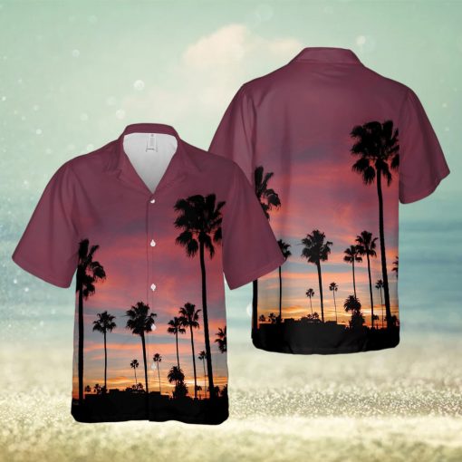 Sunset Venice Beach Unisex Hawaiian Shirts